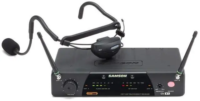 Main image of Airline 77 AH7 Wireless Headset Fitness System