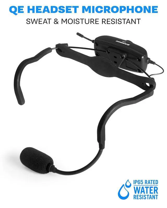 Alt view image 2 of 6 - Airline Xd Fitness Headset USB Digital Wireless System | Includes Ahd Qe Headset Transmitter Plus RXD2 USB Stick Receiver, 2.4 Ghz Digital Wireless for Fitness Instructors