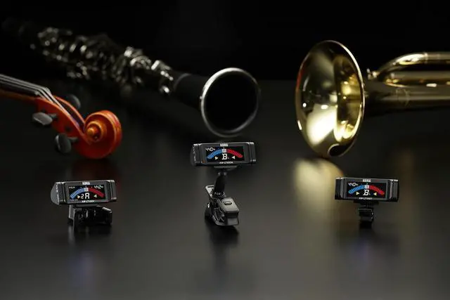 Alt view image 7 of 7 - AW-LT100M Clip-on Tuner for Orchestral Instruments w/ 100-Hour Battery Life and Color LCD Display