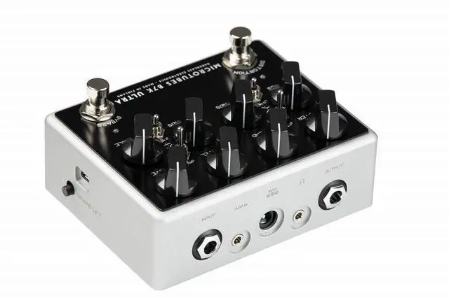 Alt view image 3 of 5 - Darkglass Microtubes B7K Ultra V2 Bass Preamp Pedal w/Overdrive, 4-band EQ, Cab Sim, Aux In, and DI Output