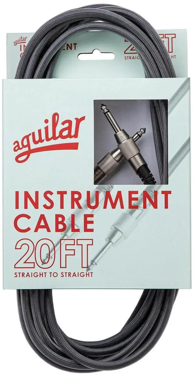 Main image of 20' Instrument Cable, Straight to Straight Connectors