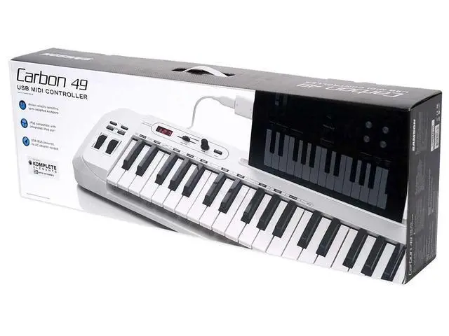 Alt view image 7 of 7 - Carbon 49 USB MIDI Controller