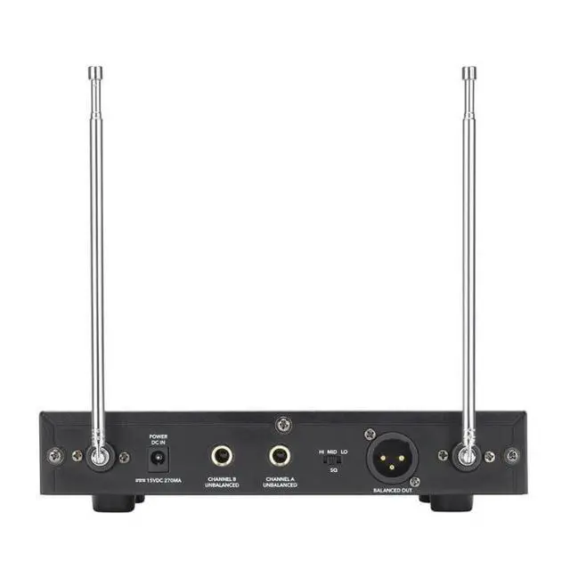 Alt view image 3 of 5 - Stage 200 Dual Channel Handheld VHF Wireless System (Group D)