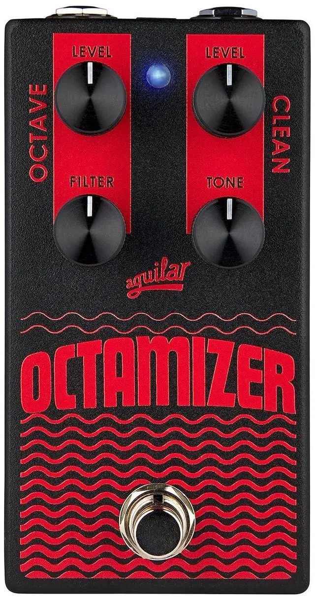 Main image of Octamizer V2 Bass Octave Effect Pedal, Clean and Octave Sounds, and Independent Volume Controls