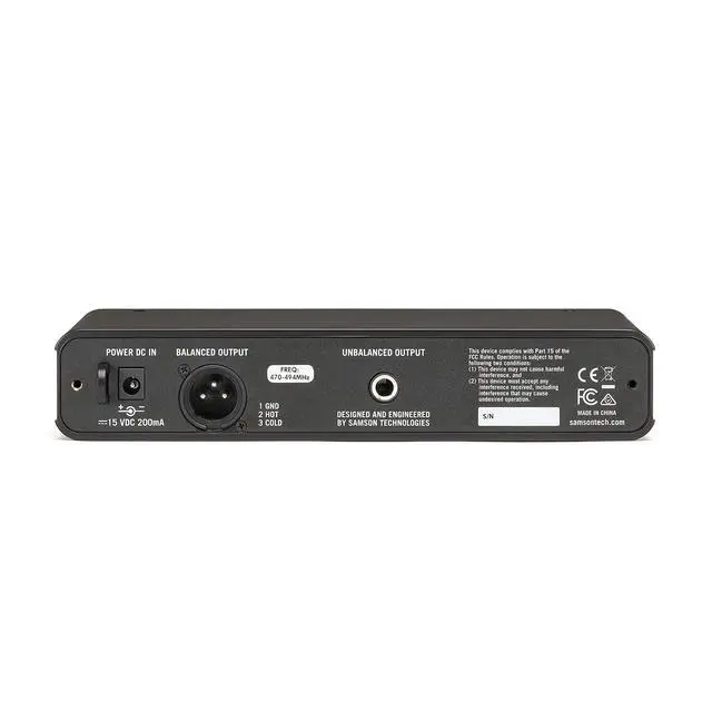 Alt view image 6 of 7 - Concert 88x Handheld UHF Wireless System Q7(D Band)