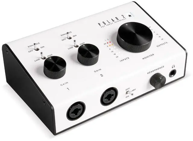 Main image of Polar 2-2 Channels 2-in/4-out USB-C Guitar Audio Interface