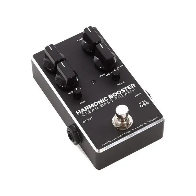 Alt view image 2 of 2 - Darkglass Harmonic Booster Clean Bass Preamp Pedal for Electric Bass