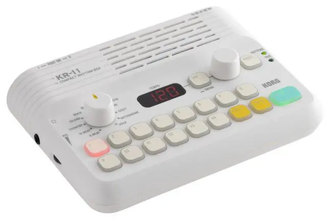Alt view image 4 of 6 - KR11 Portable Rhythm Box w/ 16 velocity-sensitive Pads, and built-in Speaker