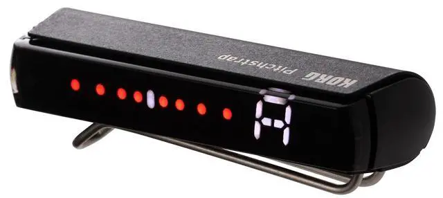 Alt view image 3 of 4 - Pitchstrap Strap Mounted Guitar Tuner - Black