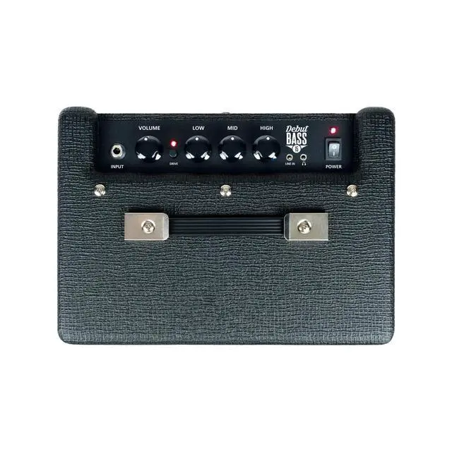 Alt view image 4 of 5 - Debut Bass 15 15-watt Combo Bass Amplifier with 2 Channels, 3-Band EQ Control, and Line in