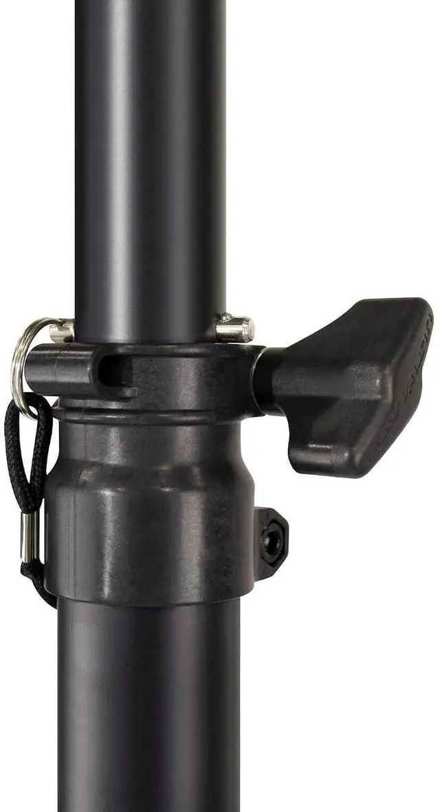 Alt view image 3 of 5 - TS-70B Aluminum Tripod Speaker Stand - Black