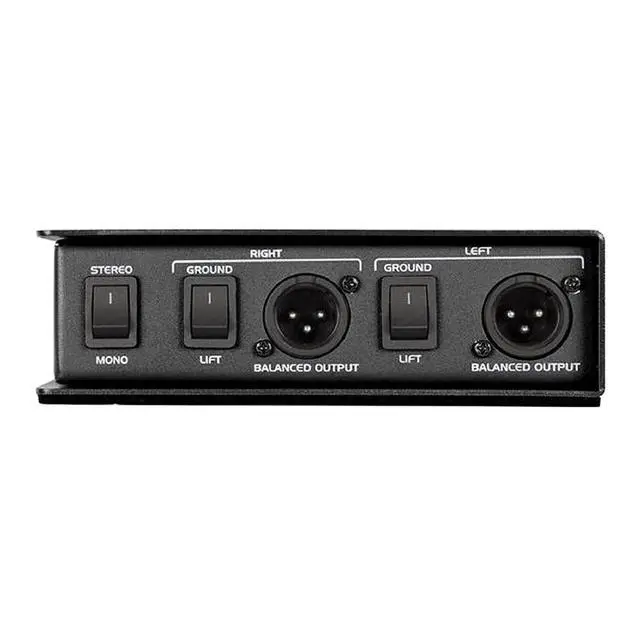Alt view image 3 of 3 - MD2 Pro Stereo Passive Direct Box, Shielded Transformer