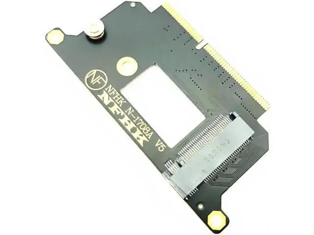 Alt view image 4 of 5 - NVME Adapter for Macbook NVMe PCI Express PCIE to M.2 SSD Adapter Card N-1708A for Macbook Pro Retina 13" 2016 2017