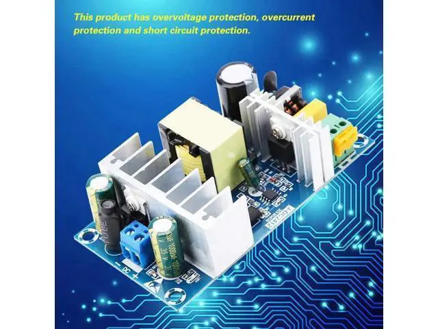 Alt view image 2 of 7 - AC/DC 110/220V Power Supply 6a DIY Module 50HZ/60HZ to DC 24V Switching High Power Board 100W Isolation Switching Power Supply Module