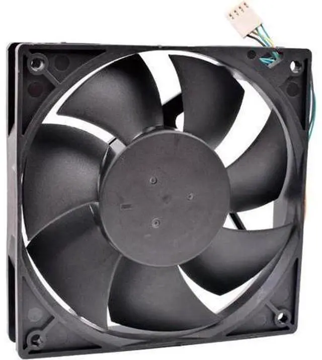 Alt view image 2 of 4 - DS12025B12H 12cm 120mm fan 12025 12V 0.75A Double ball bearing 4pin PWM computer CPU cooler cooling fan