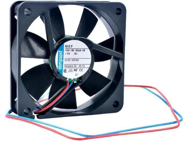 Alt view image 4 of 5 - 612 F US-PAT5831359 6cm 60mm fan 60x60x15mm DC12V 83mA 1W 4000rpm Cooling fan for chassis power inverter
