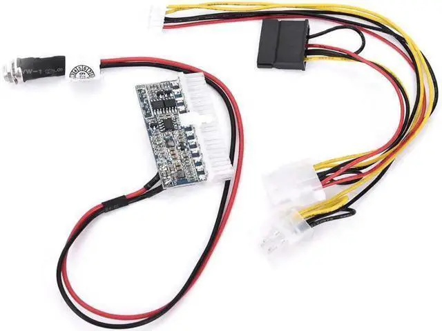Alt view image 5 of 7 - 24Pin ATX Switch, DC ATX 160W 24Pin Pico Switch, High Power in Line DC ATX 12V Power Supply Module DC to DC Power Supply Module for Mini Computer ITX etc