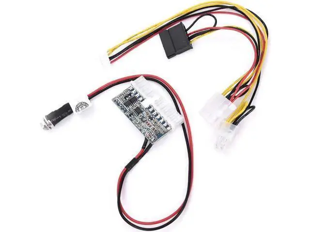 Alt view image 7 of 7 - 24Pin ATX Switch, DC ATX 160W 24Pin Pico Switch, High Power in Line DC ATX 12V Power Supply Module DC to DC Power Supply Module for Mini Computer ITX etc