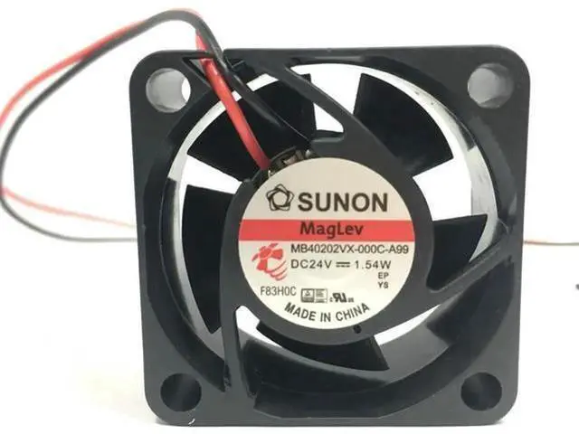 Main image of FOR MB40202VX-000C-A99 4cm 4020 40X40X20mm Fan DC 24V 1.54W Server 3D Cooling Fan