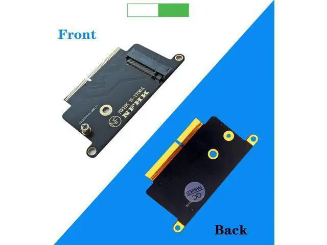 Alt view image 4 of 5 - NVME SSD Adapter for Apple Macbook A1708 Laptop NVMe PCIe M2 NGFF SSD to 2016 2017 Macbook Pro A1708 SSD Adapter Riser Card