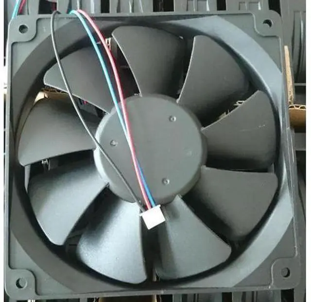 Alt view image 3 of 4 - 135mm fan ADDA 13525 adn512mb-a96 135 * 135 * 25MM 12V 0.27A double ball cooling fan