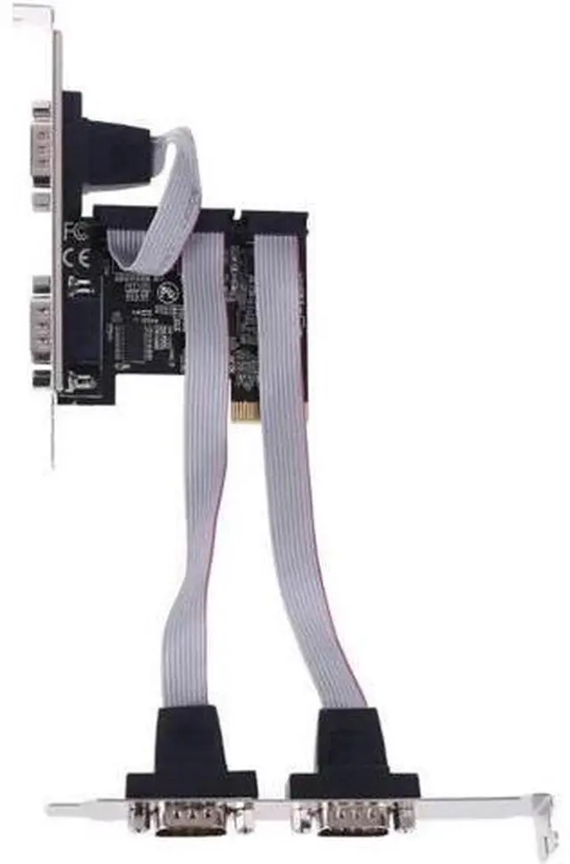 Main image of 99100 Chipset PCIe 4 Ports Serial Add on Card Multi RS232 DB9 COM Expansion Riser Adapter Converter TXB077