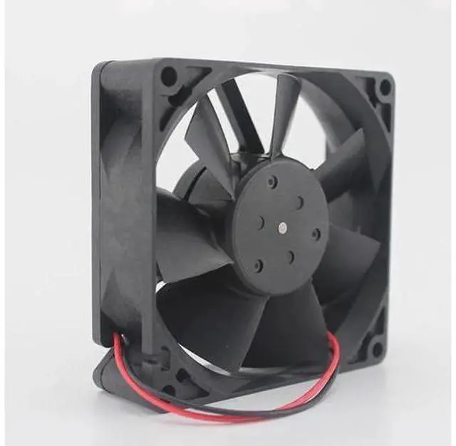 Main image of 80mm fan D08A-24TS2 8025 24V 0.23A 8CM two line drive cooling fan 80*80*25mm