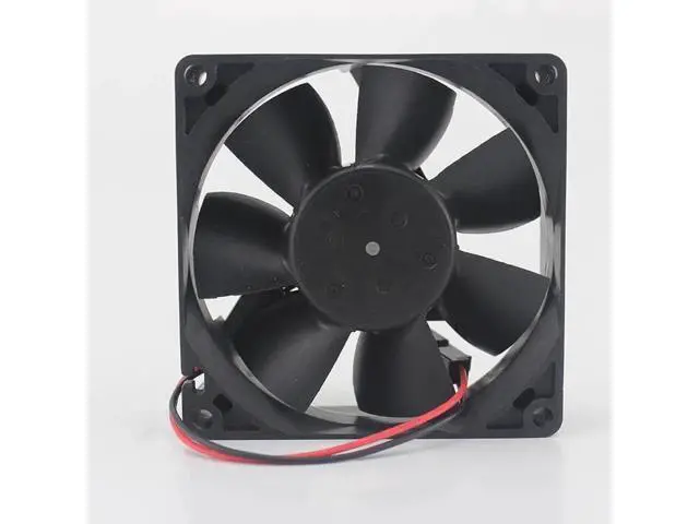 Alt view image 4 of 4 - 80mm fan D08A-24TS2 8025 24V 0.23A 8CM two line drive cooling fan 80*80*25mm