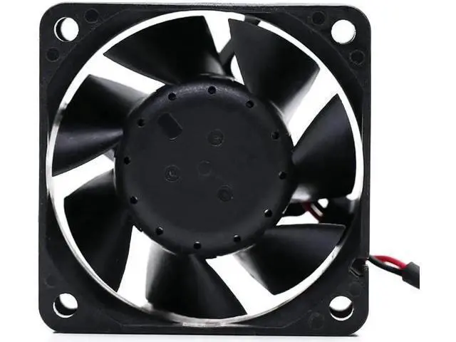 Alt view image 3 of 3 - AFB0612SH 60x60x25mm 6cm DC12V 0.32A 2-Wire Chassis Power Supply Cooling Fan
