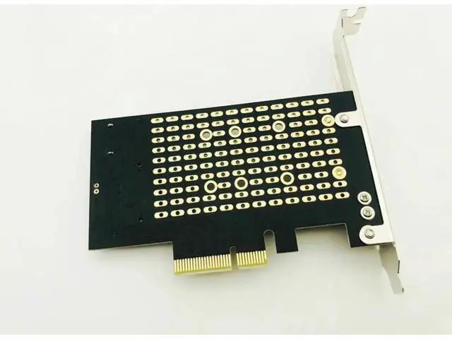 Alt view image 5 of 5 - NVMe SSD NGFF TO PCIE X4 Adapter M Key B Key Dual Interface Card Support PCI Express 3.0 2230 2242 2260 2280 Size M2 SSD NEW