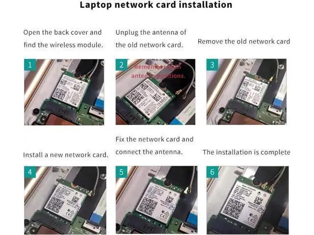 Alt view image 2 of 7 - Wireless Network Card NGFF 2.4Ghz / 5Ghz Dual Band BCM94352Z Wireless Network Card(#3)