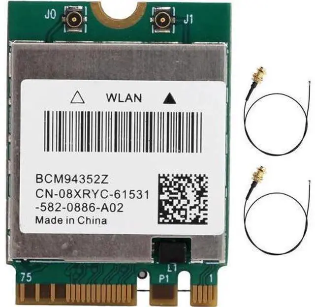 Main image of Wireless Network Card NGFF 2.4Ghz / 5Ghz Dual Band BCM94352Z Wireless Network Card(#1)