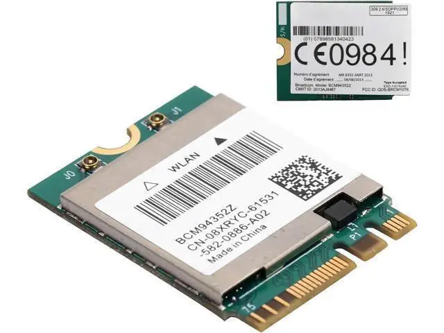 Alt view image 3 of 7 - Wireless Network Card NGFF 2.4Ghz / 5Ghz Dual Band BCM94352Z Wireless Network Card(#1)