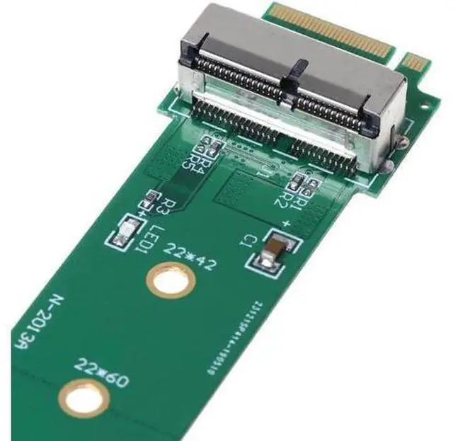 Main image of For MacBook Air Pro 12+16 Pins SSD to M.2 Key M (NGFF) PCI-e Adapter Converter Card for PC Computer Accessories LX9B