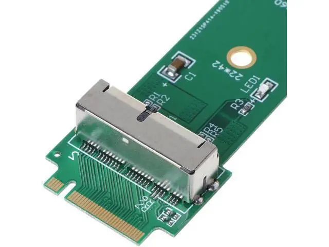 Alt view image 5 of 5 - For MacBook Air Pro 12+16 Pins SSD to M.2 Key M (NGFF) PCI-e Adapter Converter Card for PC Computer Accessories LX9B