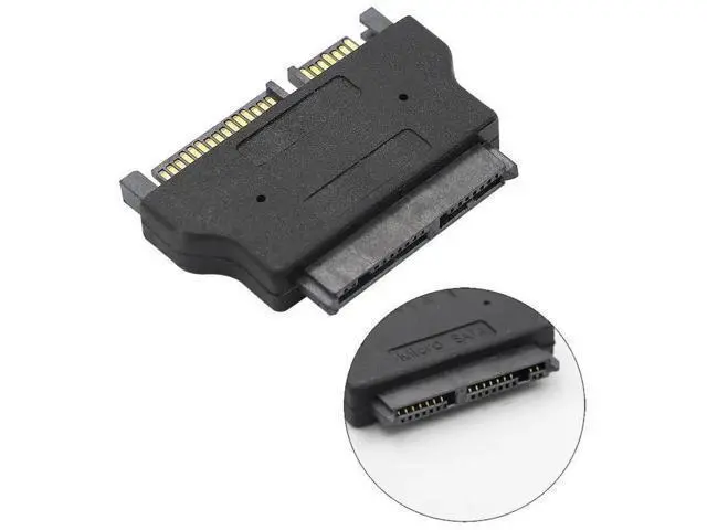 Alt view image 3 of 6 - SATA 22 pin Female to 1.8" IN Micro SATA 16 pin Male 3.3V Adapter convertor for Hard Disk Drive SSD