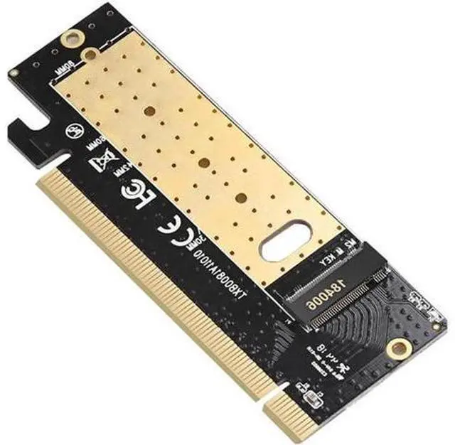Main image of NVMe M2 to PCIE 3.0 X16 SSD Adapter Controller Card M Key Interface Support PCI Express 3.0x16 SSD Disk
