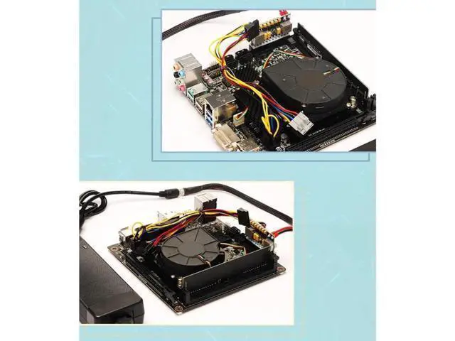 Alt view image 4 of 6 - PRIZOM Portable DC 12V 250W 24Pin ATX Connect with Motherboard Mini ITX Power Supply Pcio PSU Module for PC