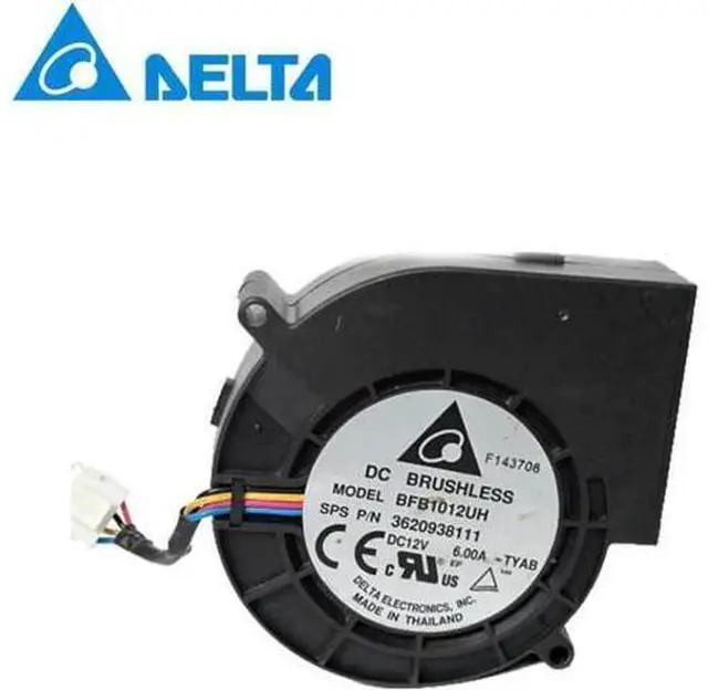 Main image of 9733 super large dry machine blower fan violence 12V 6A BFB1012UH 97*97*33mm for Delta