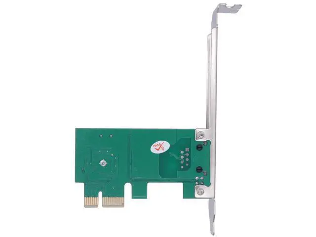 Alt view image 2 of 4 - Drive-Free PCIE 1X Interface Expansion Card PCI-E Gigabit Wireless Wired Network Card