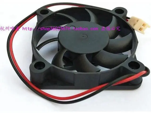 Alt view image 2 of 2 - R055010SL For Everflow 5010 5cm Fan 2-Wire Ultra-Thin Mute 5cm 5V 0.20a 2100RPM