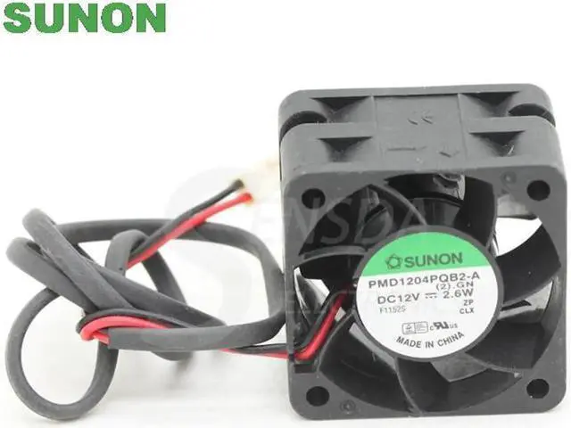 Alt view image 3 of 3 - For Sunon PMD1204PQB2-A 4028 12V 2.6W 40mm 4cm server inverter axial cooling fans