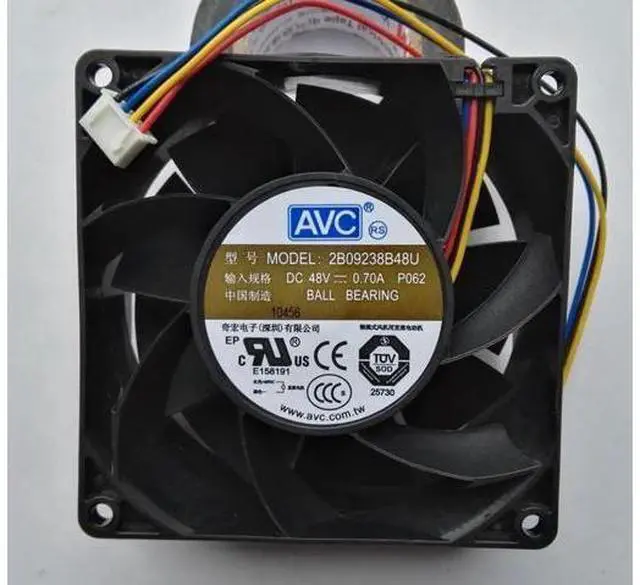 Main image of For AVC 92*92*38 2B09238B48U 9238 48V 0.7A 4-wire radiator fan for communications-equipment