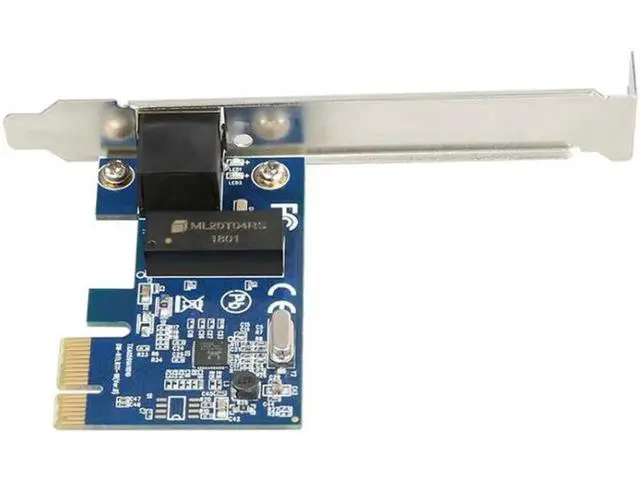 Alt view image 2 of 2 - PCI Express 10/100/1000M Gigabit Lan Card with Realtek RTL8111F PCIe 1X Ethernet Network adapator