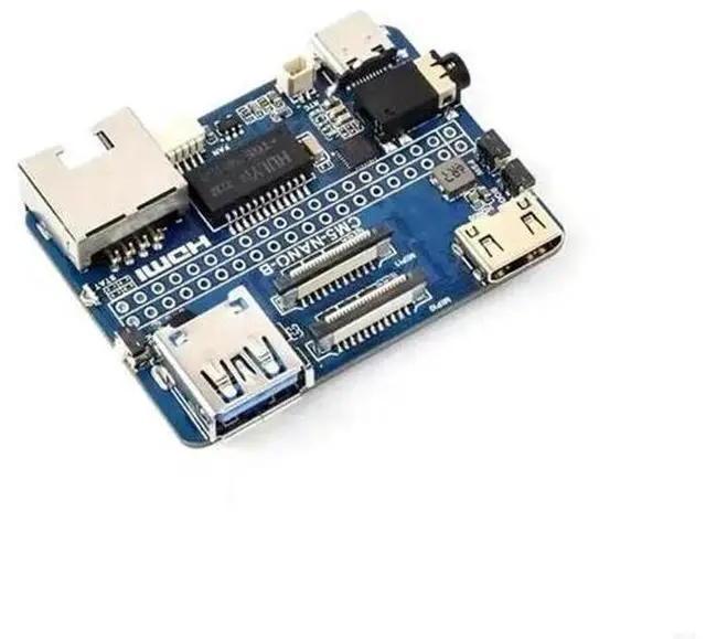 Main image of Efficient CM5 Development Expansion Board with 40PIN GPIO and Microed Card Slot USB 3.2 Gen1 Type-A 2xMIPI 4-lane