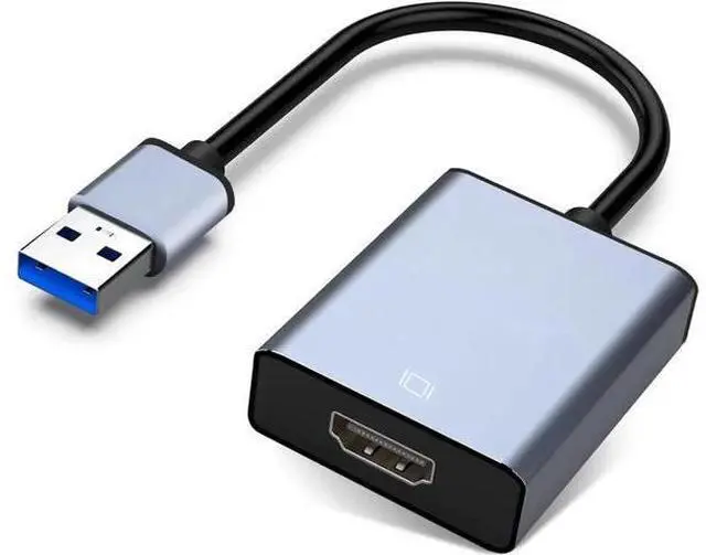 Main image of USB to HDMI Adapter USB 3.0/2.0 to HDMI for Multiple Monitors 1080P Compatible with Windows XP/7/8/10/11 Grey
