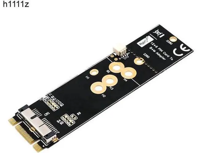 Main image of BCM94360CD BCM94360CS2 BCM943224PCIEBT2 12+6 Pin Bluetooth WiFi Wireless Card Module to M.2 NGFF Key B+M Adapter for Mac OS