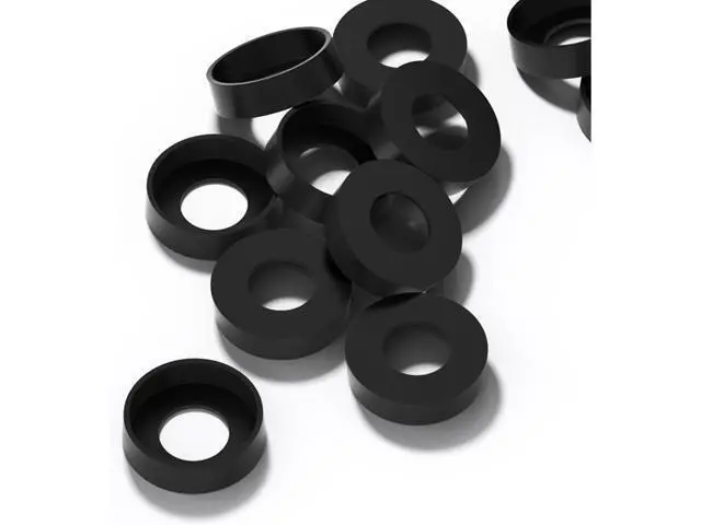 Alt view image 6 of 7 - 60-Pack M6 x 16mm Screws and Cage Nuts for Server Shelf Cabinets Rack Mount 1U 2U 6U 12U Rack Screw cage nut - Black