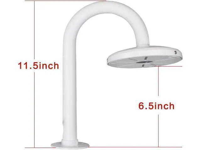 Alt view image 2 of 7 - Security Camera Mount Bracket, Dome Camera Mount Universal Camera Wall Mounting Bracket for CCTV Security Camera/IP Camera, U Type (11.8 inch)