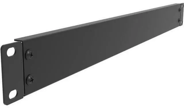 Main image of Jingchengmei 1U Rack Mount Blank Panel for 19-inch Server Rack Enclosure or Network Cabinet, Disassembled, Black(ABPA)